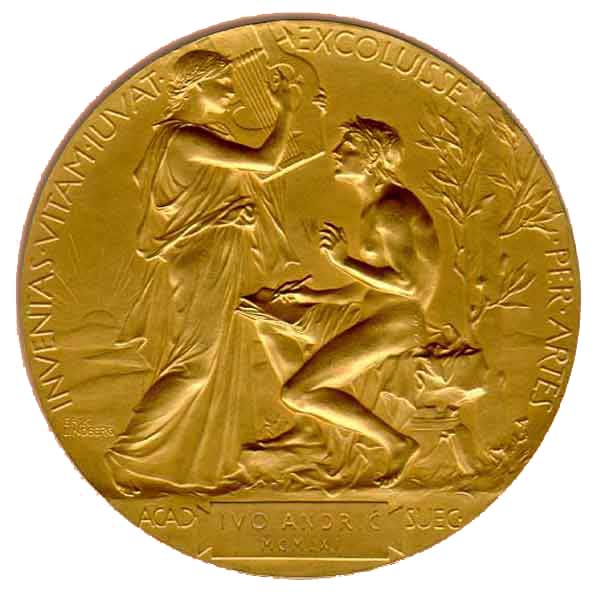 Nobel Prize Medal Awarded to Ivo Andrić